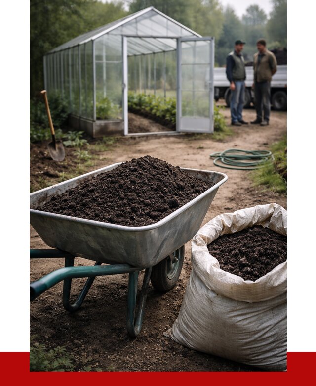 Чернозем для теплицы в Людинове с доставкой от 1527 р. | ПРОНЕРУДЛюд