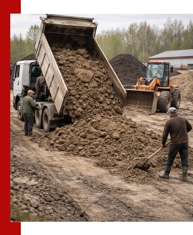 Доставка глин и суглинков в Людинове оптом и вкрай