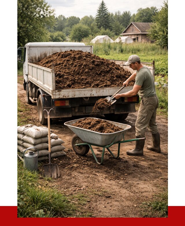 Купить коровий навоз с доставкой в Людинове от 1832 р. | ПРОНЕРУДЛюд