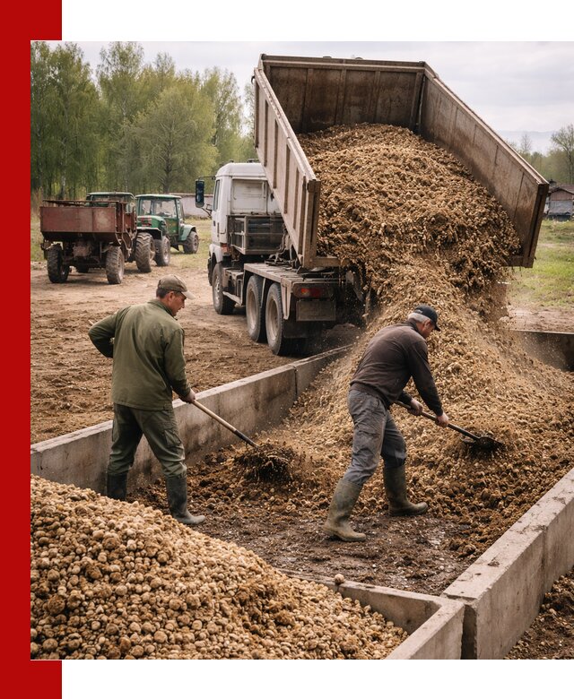 Куриный помет с доставкой в Людинове оптом и в розницу