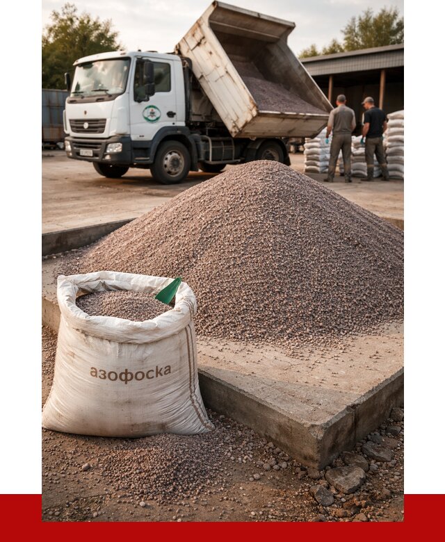 Купить азофоска в Людинове с доставкой от 1221 р. за куб | ПРОНЕРУДЛюд