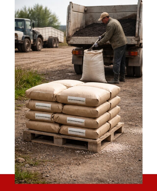 Купить нитроаммофоска в Людинове от 4275 р. за куб | ПРОНЕРУДЛюд