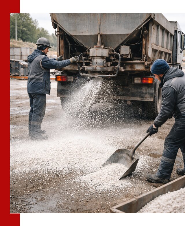 Доставка и продажа хлористого кальция в Людинове