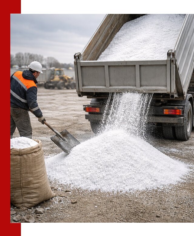 Поставка хлористого натрия оптом и в розницу в Людинове
