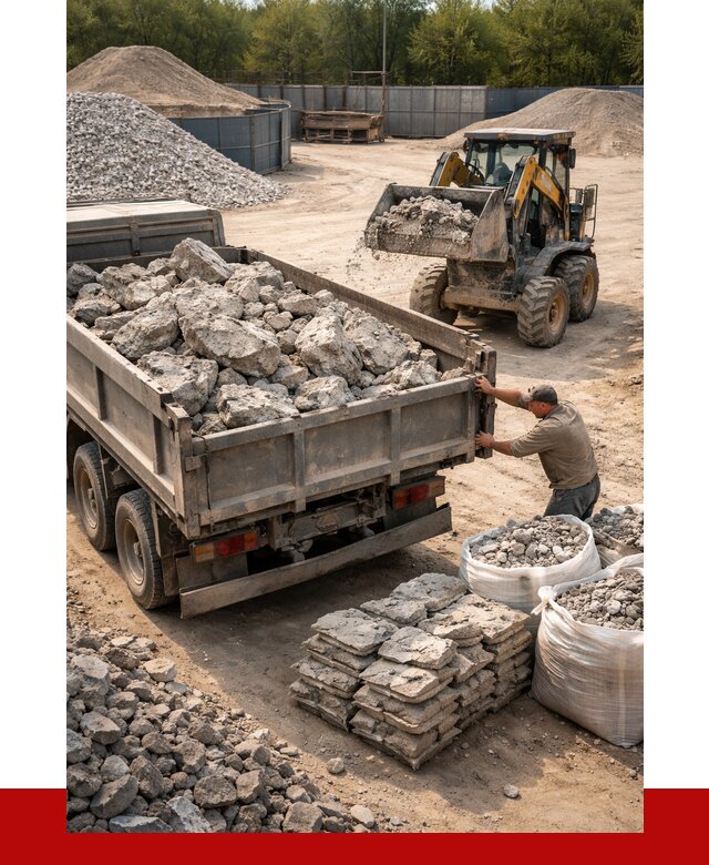 Купить бой бетона с доставкой в Людинове от 4885 р. | ПРОНЕРУДЛюд