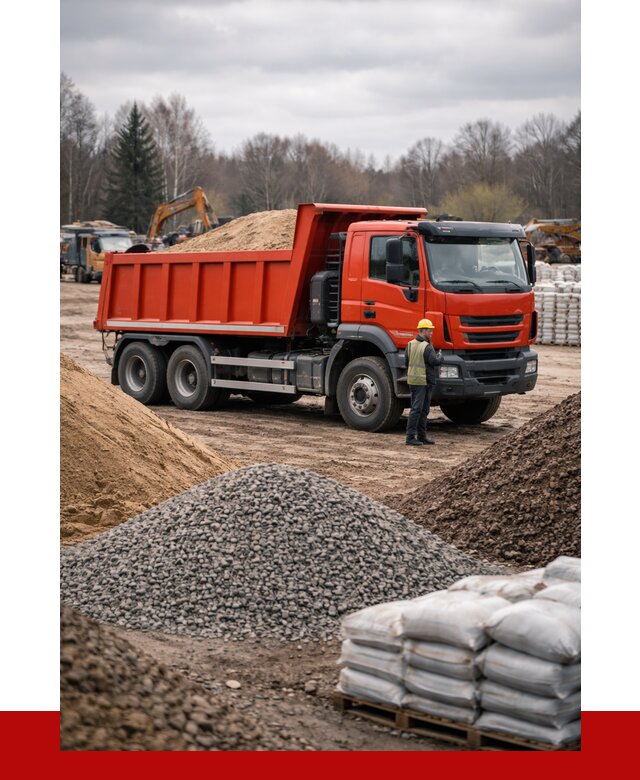 Доставка самосвалом 25 кубов в Людинове от 7634 р. | ПРОНЕРУДЛюд