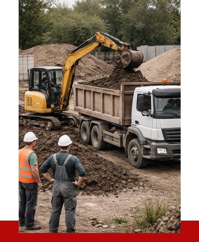 Вывоз грунта в Людинове от 4580 р. самосвалом | ПРОНЕРУДЛюд