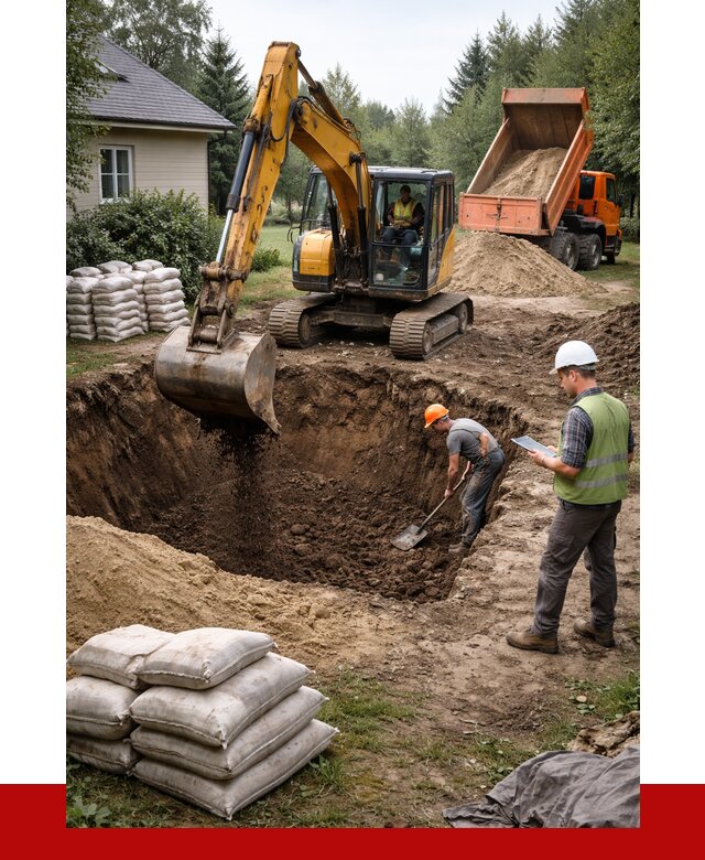 Рытье котлована в Людинове быстро от 4580 р. ПРОНЕРУДЛюд